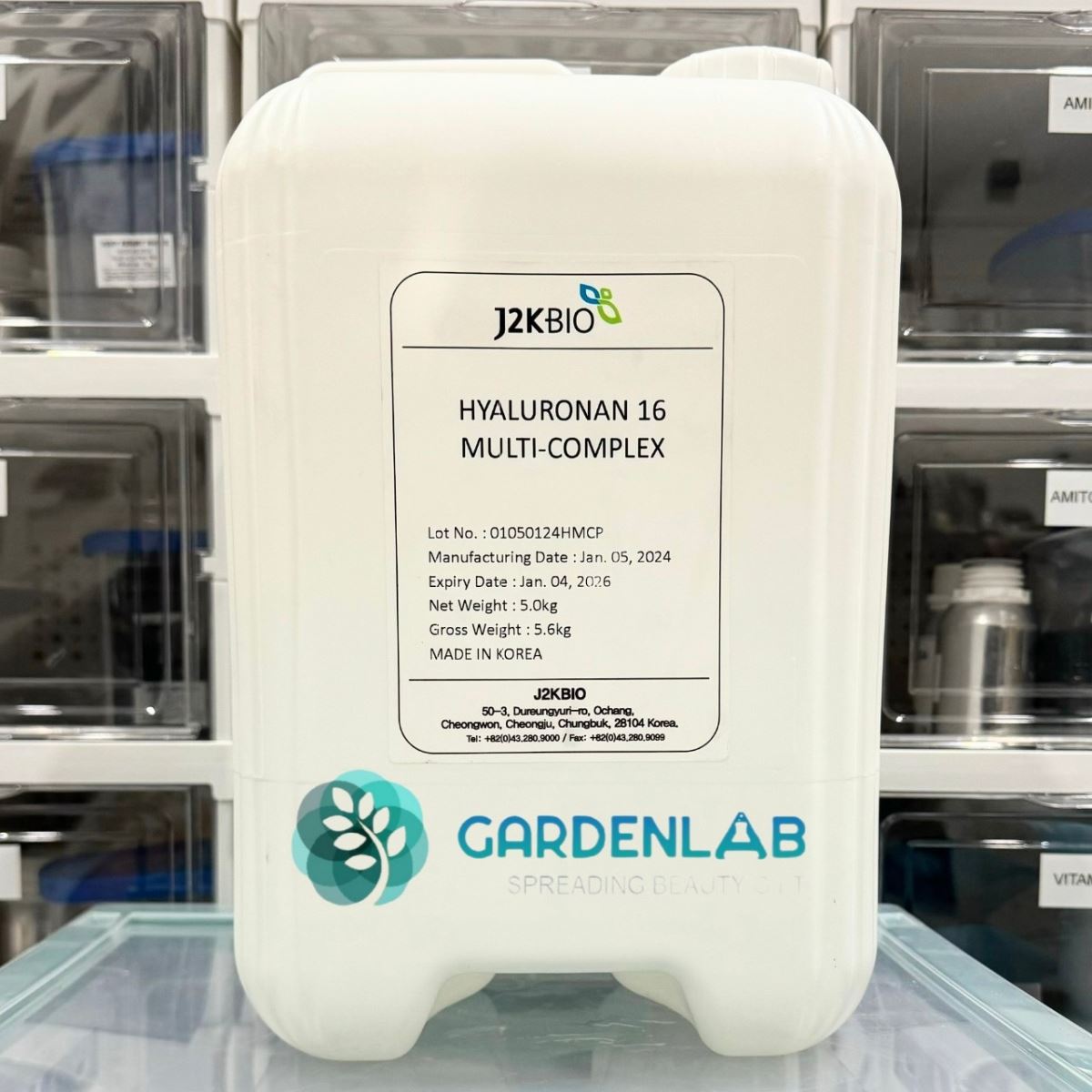 HYALURONAN 16 MULTI - COMPLEX - Hoạt chất tích hợp 16 loại HA với đa công dụng dưỡng ẩm từ ngoài vào sâu bên trong, trẻ hóa, phục hồi da.